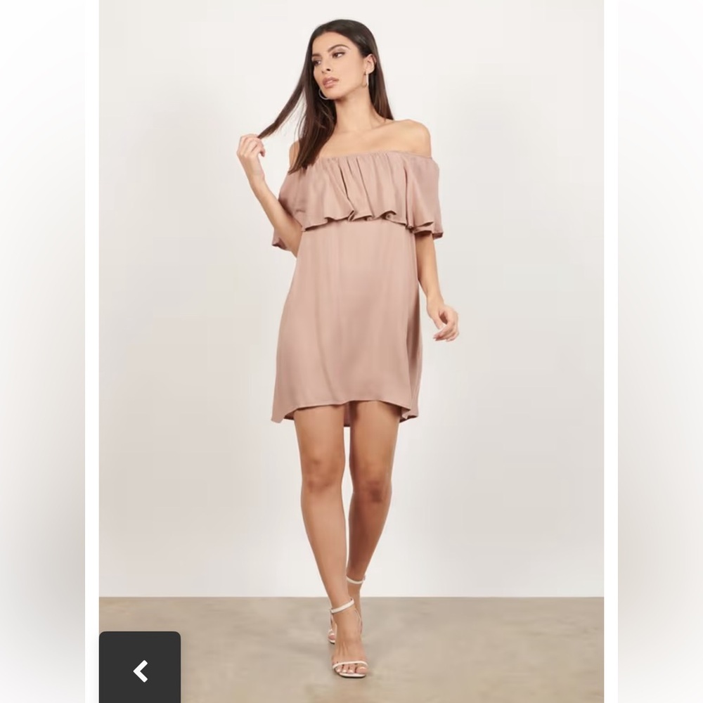 Tobi Ruffle Midi Dress